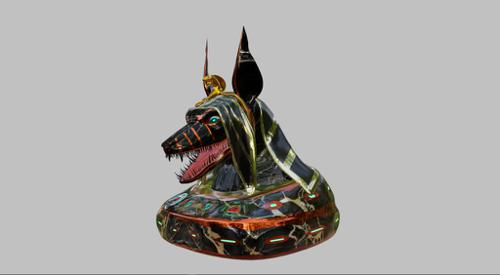 Anubis head preview image